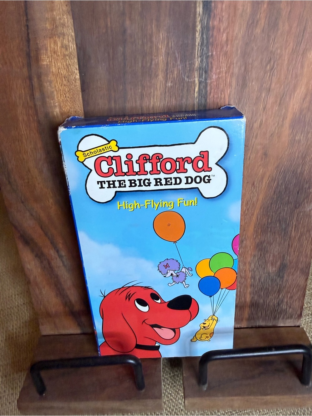 Scholastic Clifford the Big Red Dog High-Flying Fun VHS Tape
